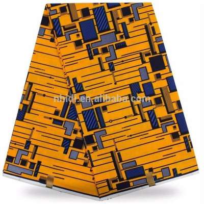 MOQ 8000m per design Nigeria Veritable dutch real wax hollandais 100% cotton african printed fabric